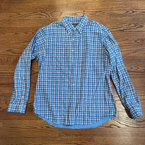 RL Mens Button Down Plaid